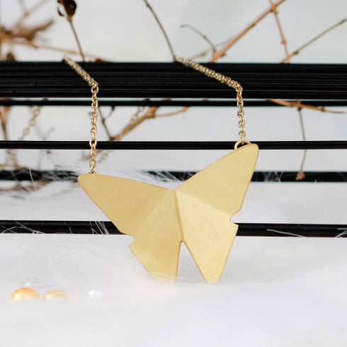 Angular Wing Necklace - The Earth Store - Fashion Accessories